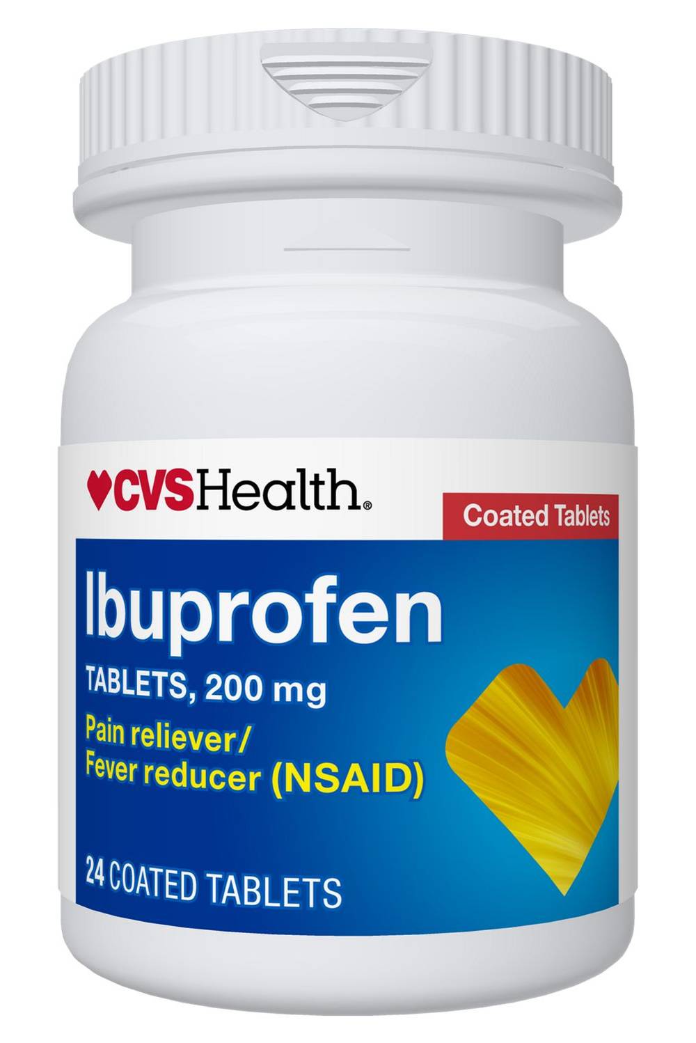 CVS Health 200 Mg Ibuprofen Tablets (24 ct)