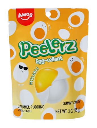 Amos® Peelerz® Egg-cellent Gummy Candy 3oz Egg-cellent