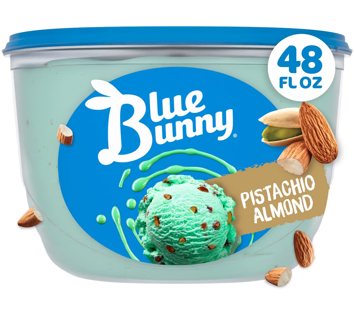 Blue Bunny Pistachio Almond Ice Cream (48 fl oz)
