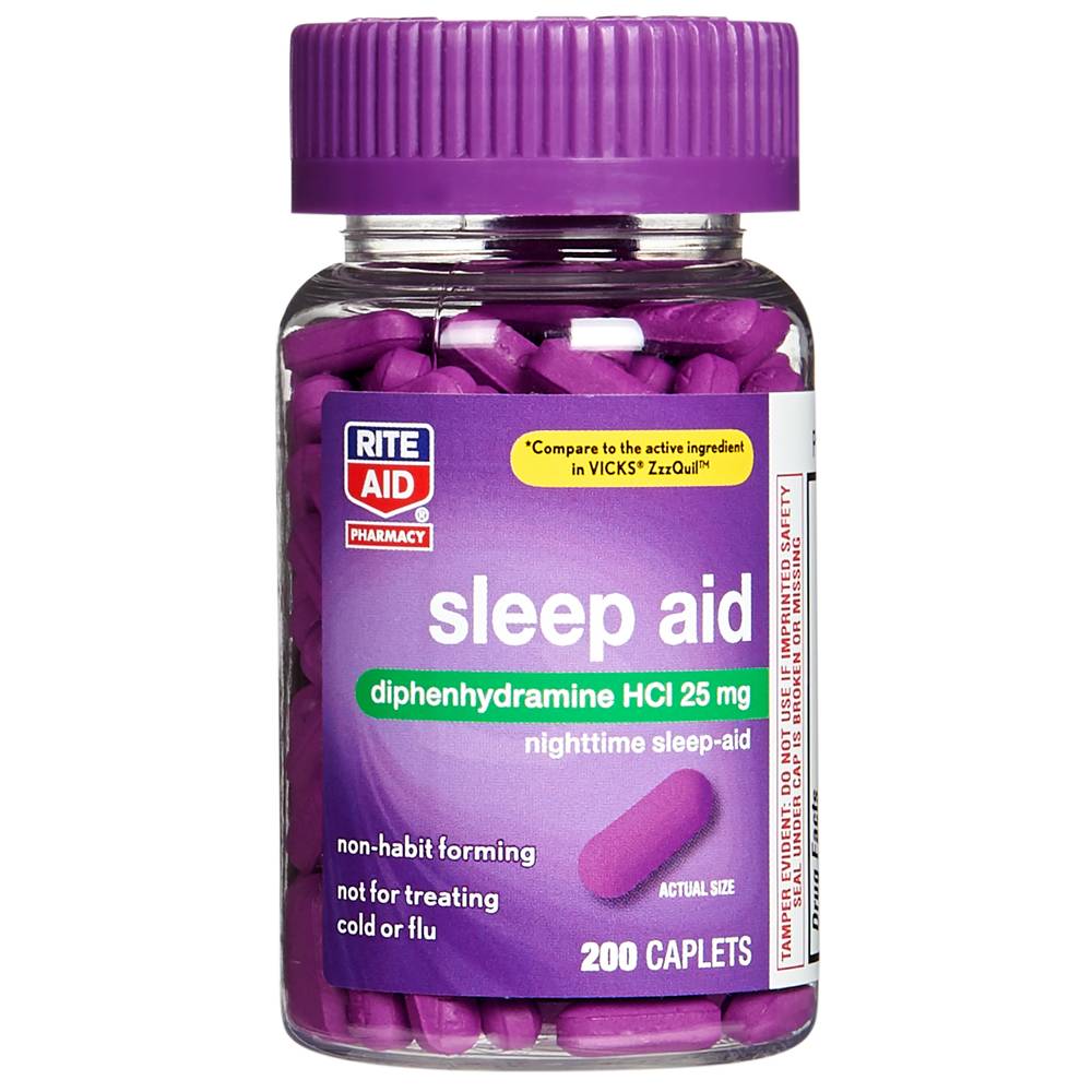 Rite Aid Sleep Aid Caplets