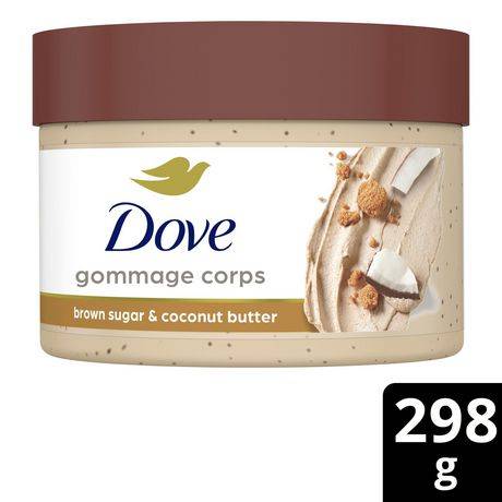 Dove gommage corporel au sucre brun et au beurre de coco