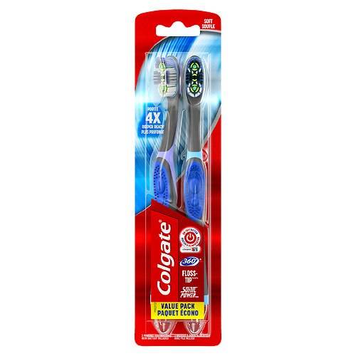 Colgate 360 Floss Tip Sonic Toothbrushes - 2.0 ea