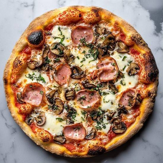 Pizza Reine 🍖