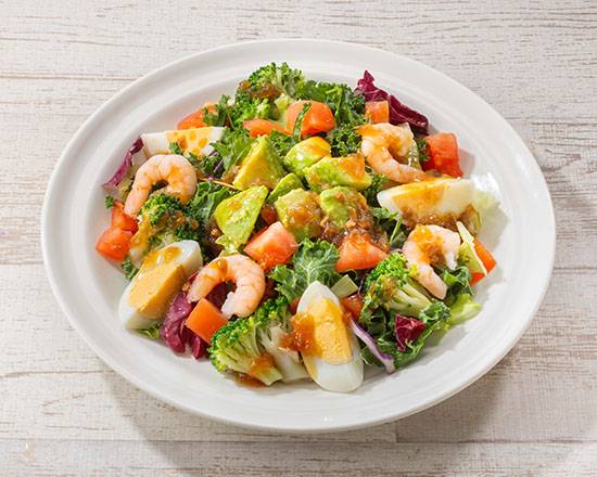 海老アボカドとケールのサラダ(L) Shrimp, Avocado and Kale Salad (L)