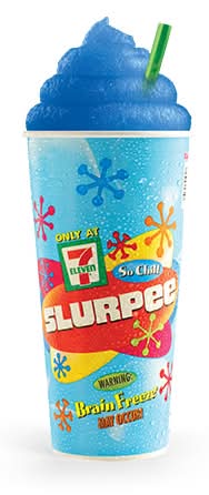 7-Eleven Slurpee, Strawberry-Lemonade, Medium