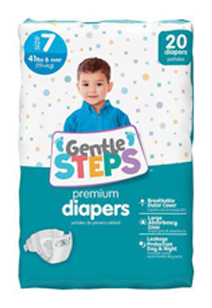 Gentle Steps Jumbo Bag Baby Diaper Size 7 20 Count