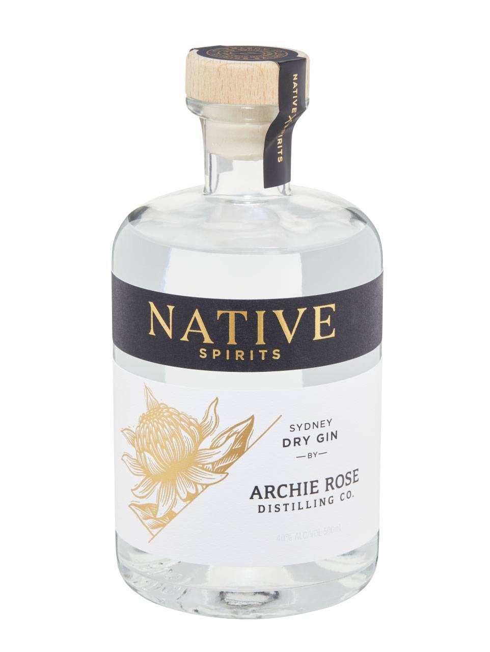 Native Spirits Sydney Dry Gin by Archie Rose 500ml