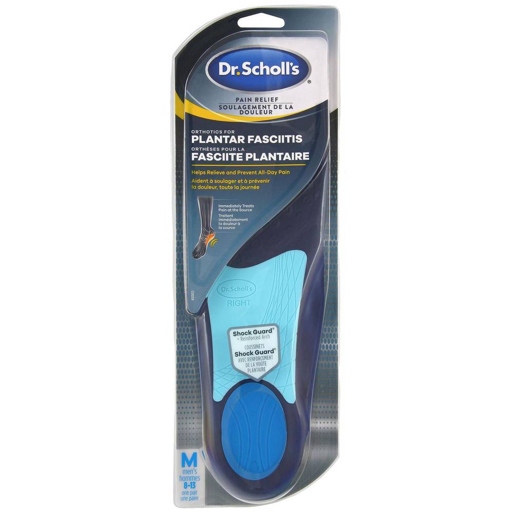 Dr. Scholl's Pain Relief Orthotics For Plantar Fasciitis (560 g)