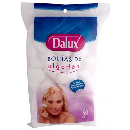 Dalux bolitas de algodón (bolsa 50 piezas)