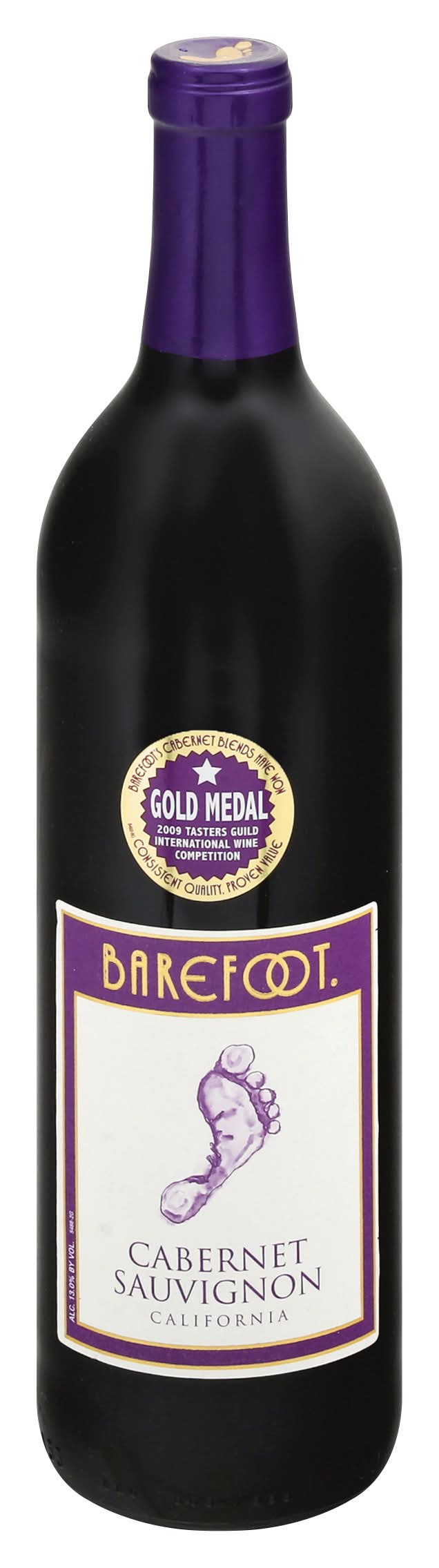 Barefoot Wine Cabernet Sauvignon Gold Medal Red Wine (750 ml)