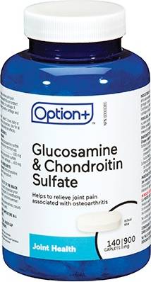 Option+ Glucosamin&Chondroit Sulfat 900Mg 140 Pk