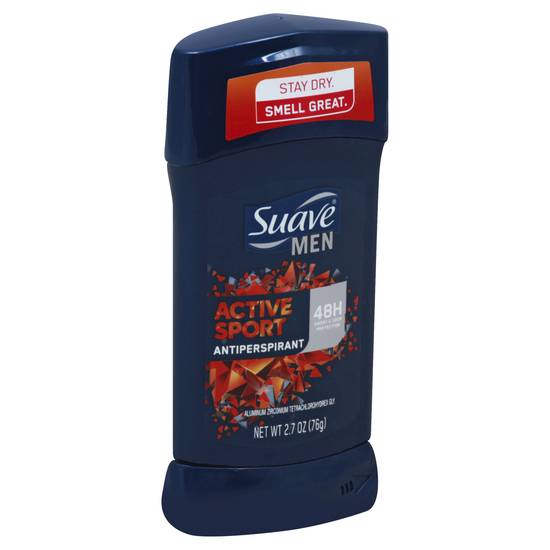 Suave Active Sport Anti-Perspirant Deodorant For Men (2.7 oz)