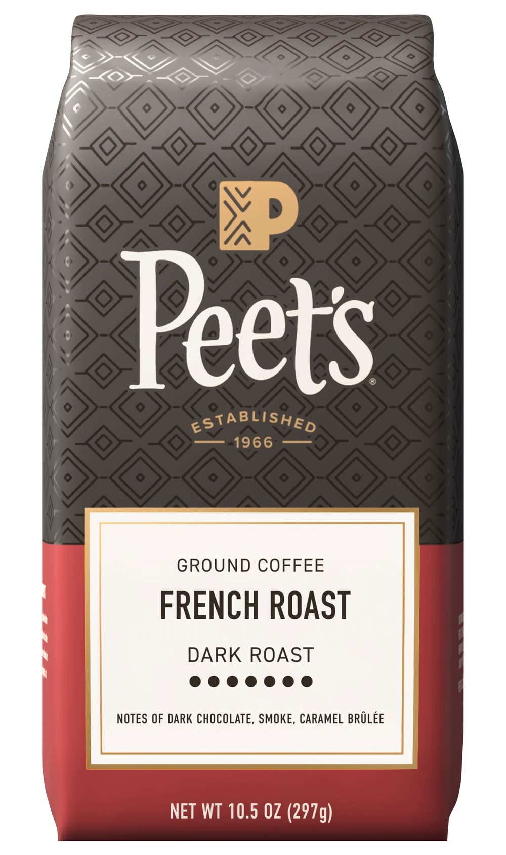 Peet's Coffee French Dark Roast Ground Coffee, French Roast (10.5 oz)