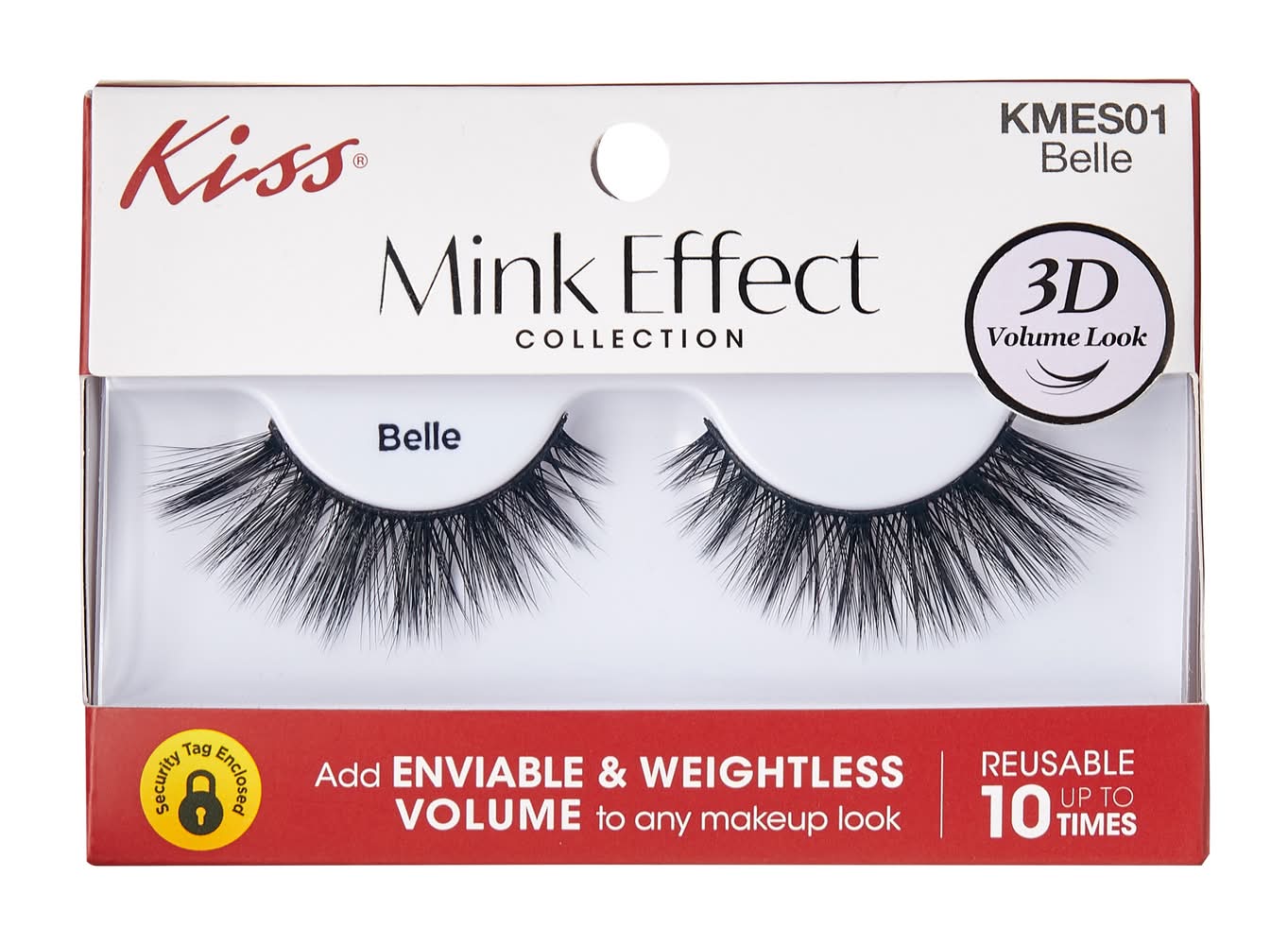 Kiss® Mink Effect Collection Belle Eyelashes 1-Pack