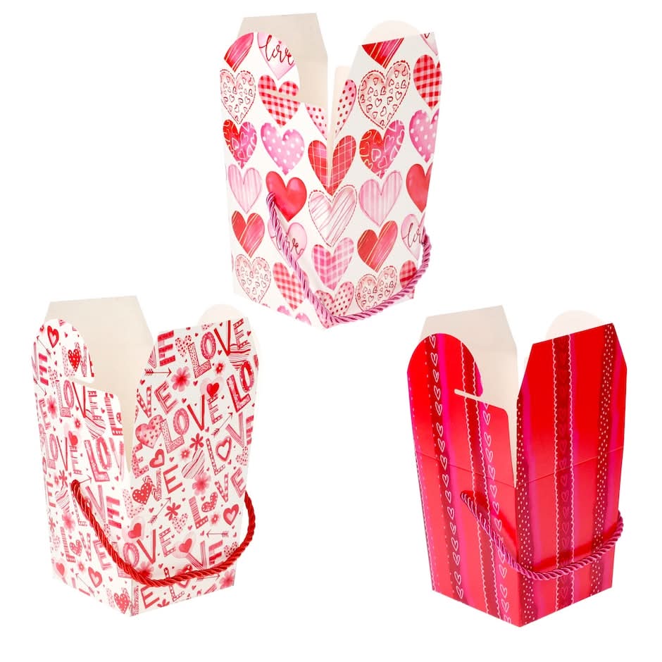 Valentine's Day Takeout Basket, 1-ct.