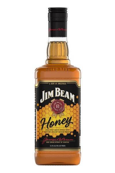 Jim Beam Honey Bourbon Whiskey (750ml bottle)