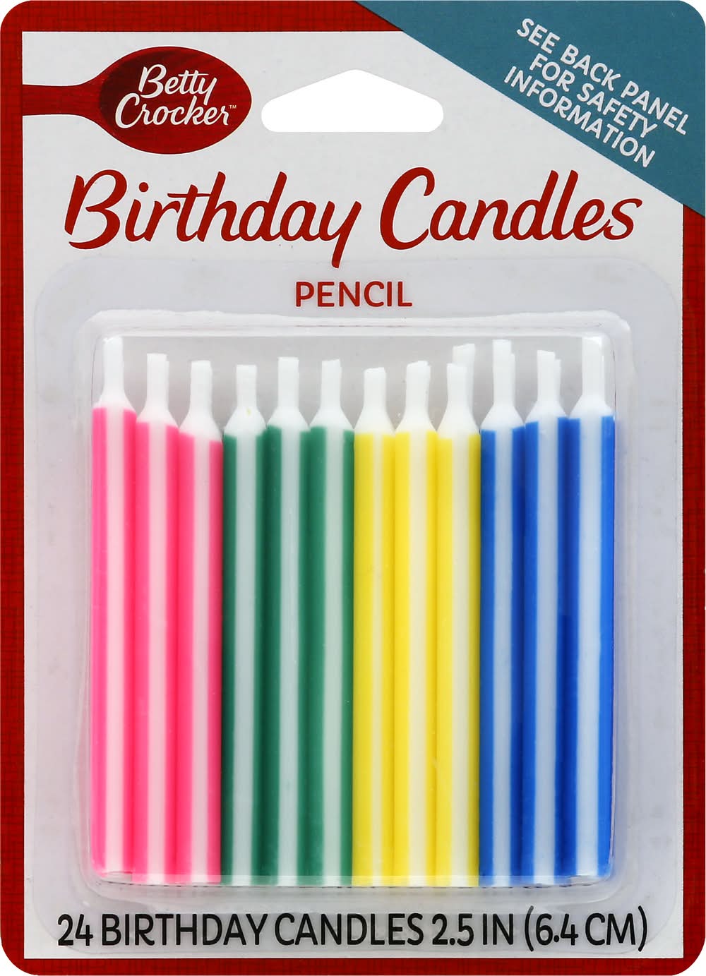 Betty Crocker Pencil Birthday Candles