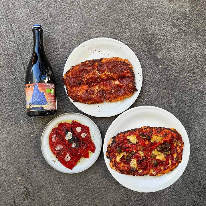 PIZZA & WINE DINNER FOR 2