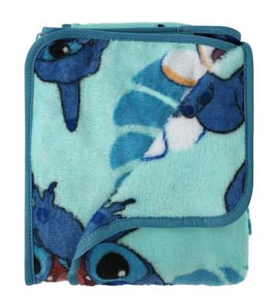 Disney Stitch Travel Blanket 40inx50in