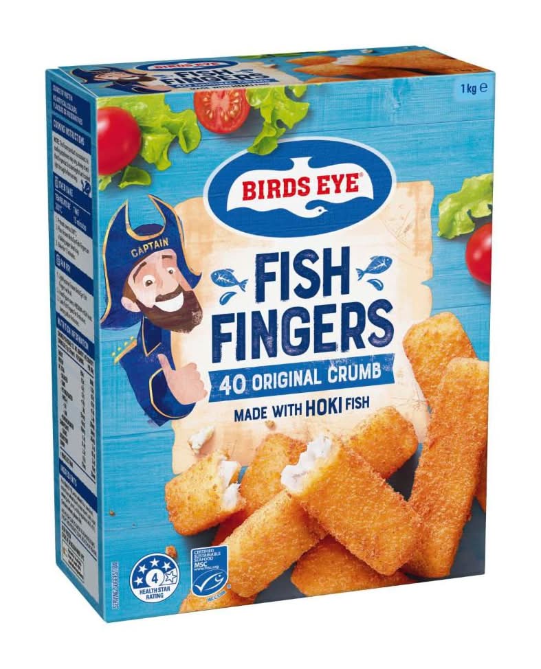 Birds Eye Original Crumb Fish Fingers (1kg, 40 pack)