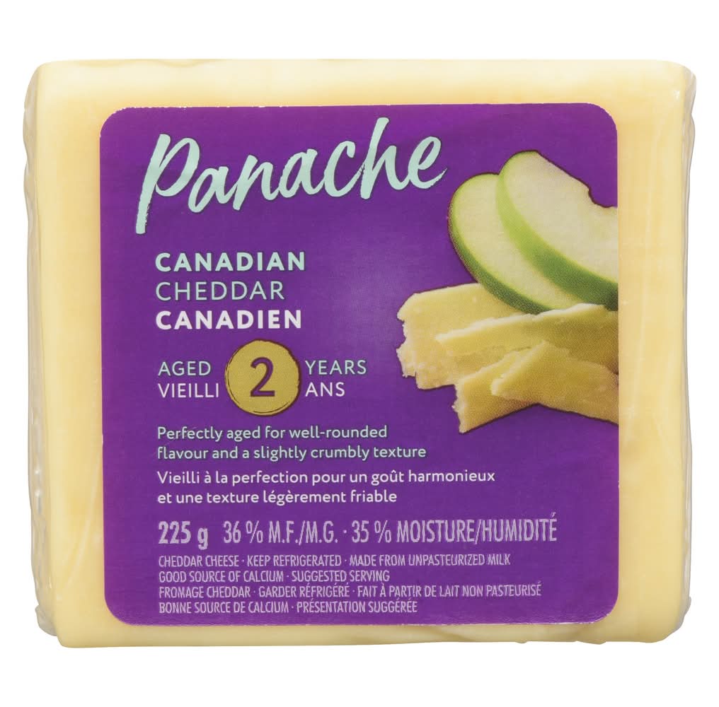 Panache Canadian Cheddar Cheese 2 Year Old Aged (225 g)