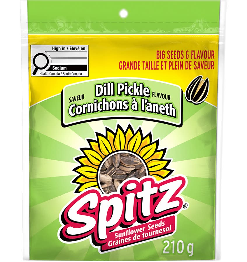 Spitz Sunflower Seeds, Dill Pickle (210 g)