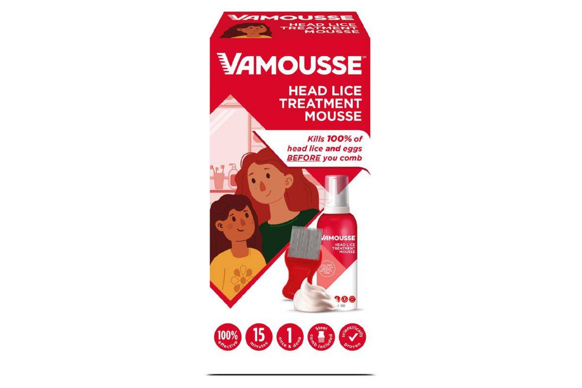 Vamousse Head Lice Treatment Mousse 160ml