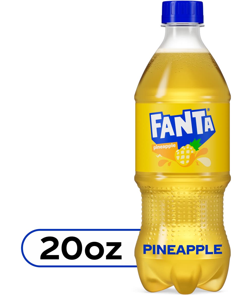 Fanta Soda, Pineapple (20 fl oz)