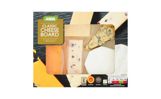 Asda Classic Cheese Board 450g