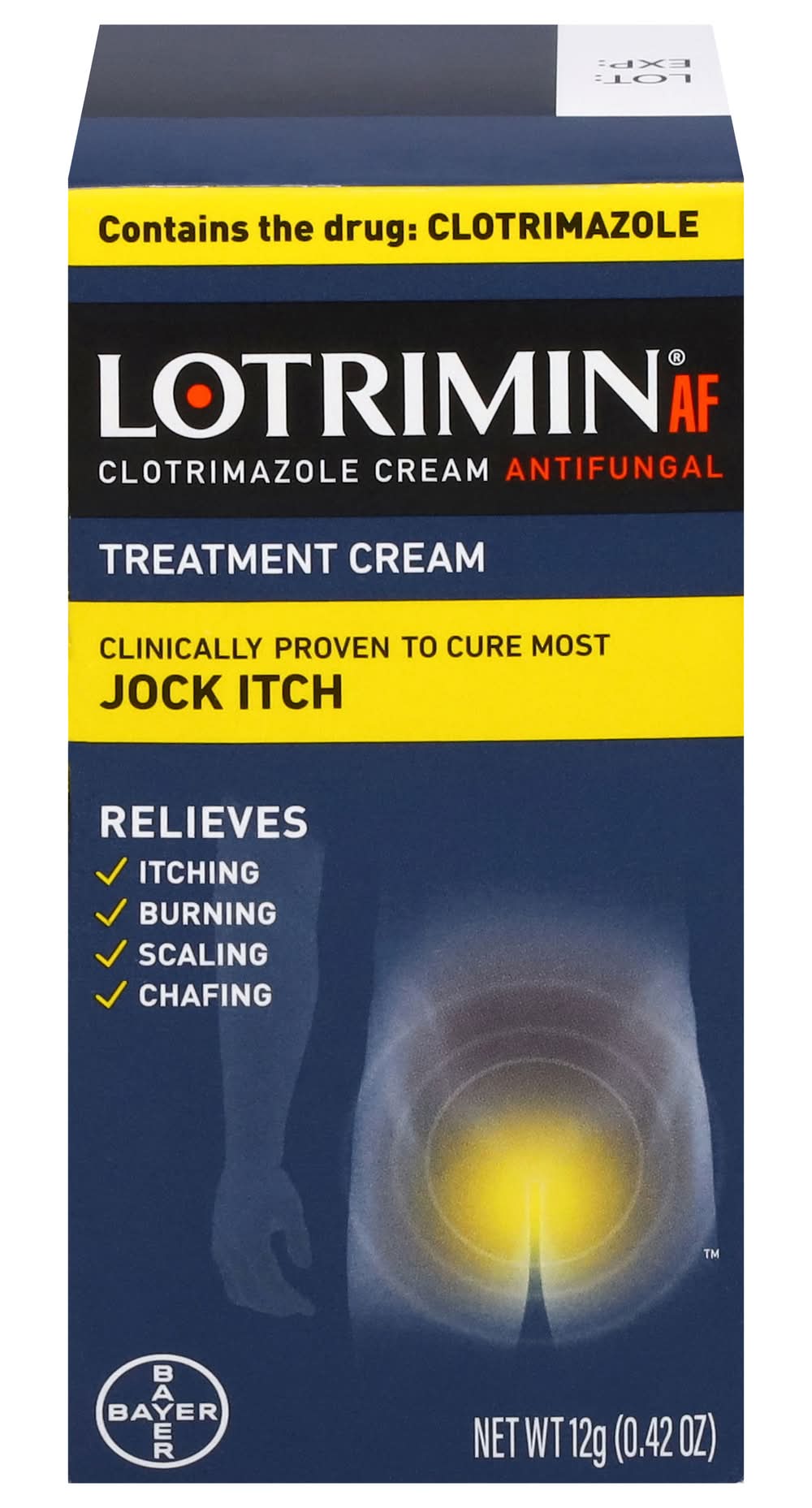 Lotrimin Jock Itch Treatment Cream (0.42 oz)