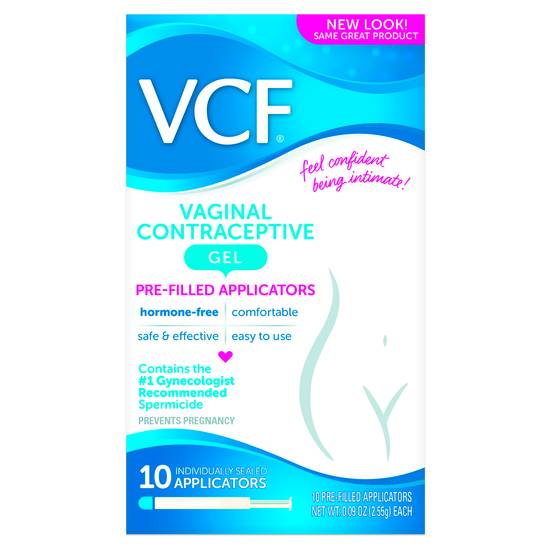 VCF Vaginal Contraceptive Gel Pre-Filled Applicators (10 ct)