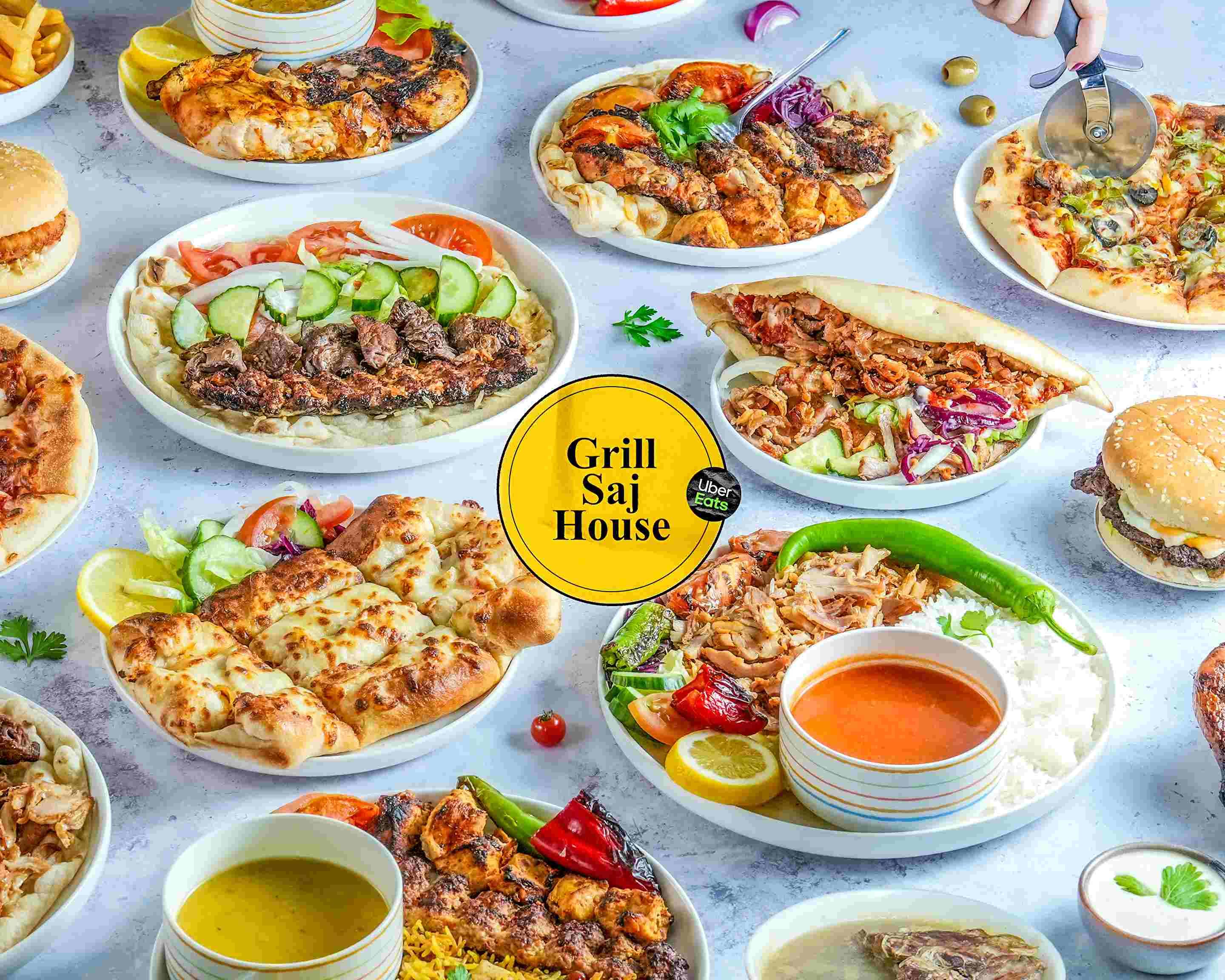 Saj Menu Grill Saj House Menu Deals & Prices - Sheffield Delivery - Order with ...