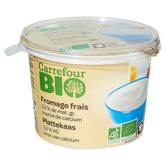 Carrefour Bio - Fromage frais nature 32%mg