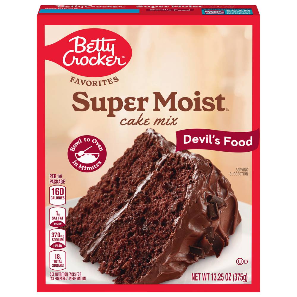 Betty Crocker Super Moist Devil's Food Cake Mix