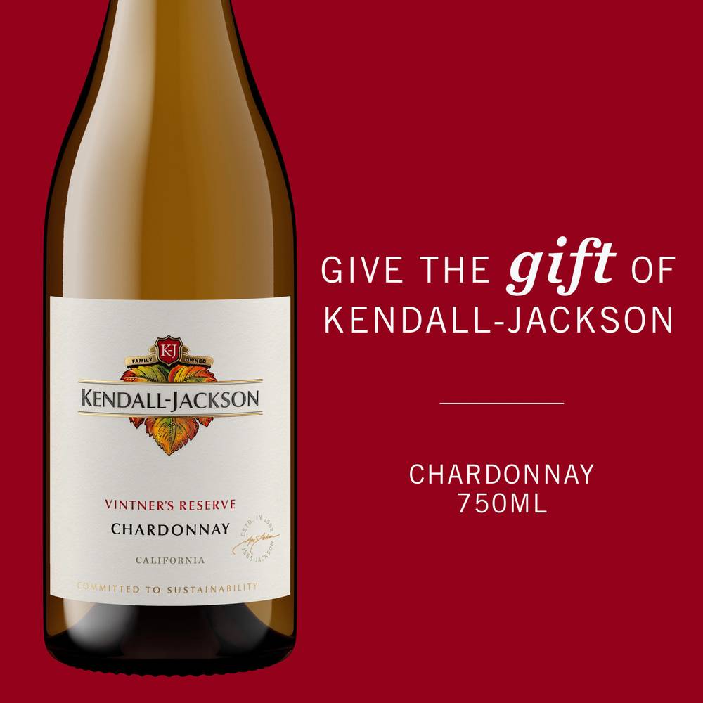 Kendall-Jackson Vintner's Reserve Chardonnay Wine (750 ml)