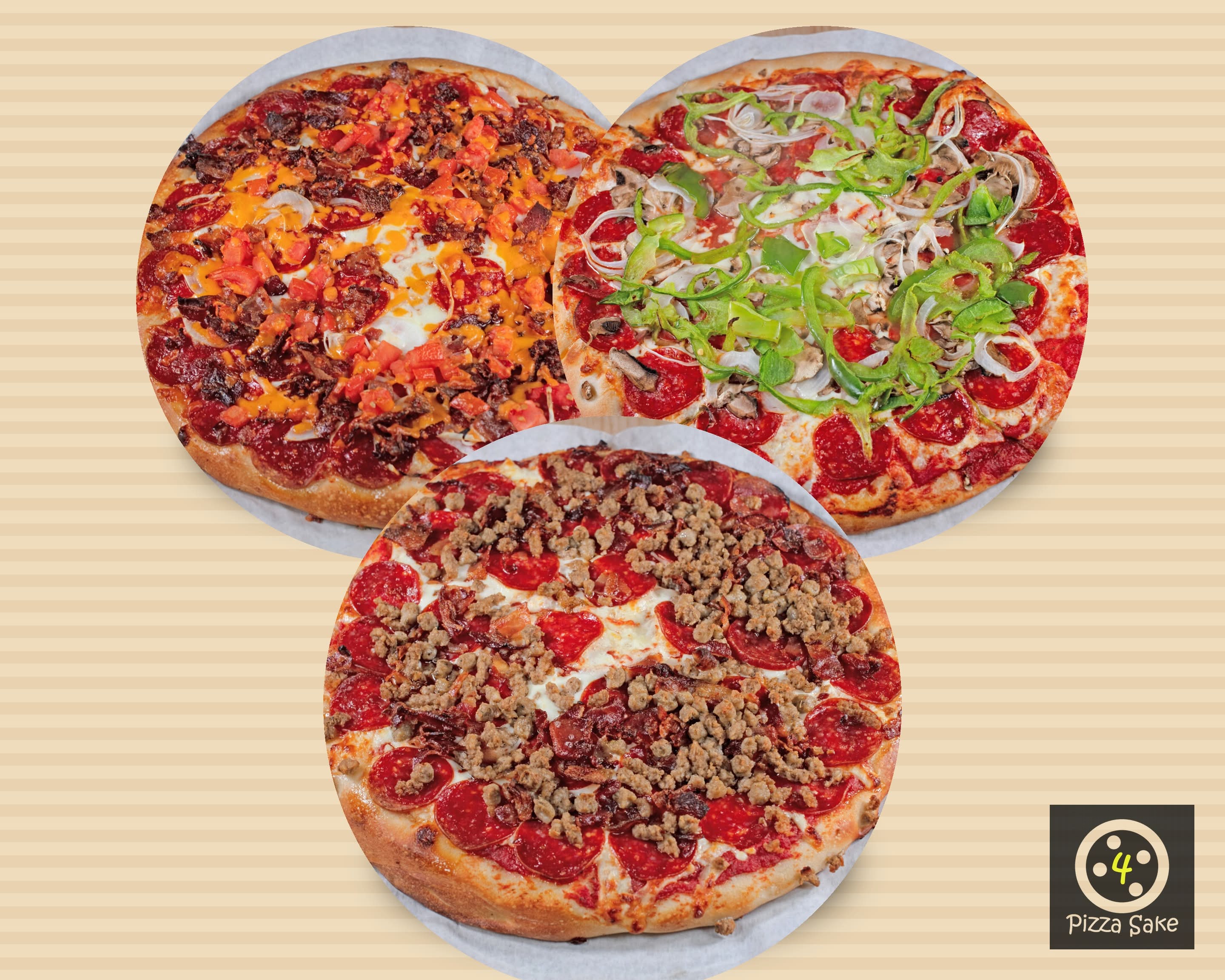 Order 4 Pizza Sake - Menu & Prices - Middlesex Centre