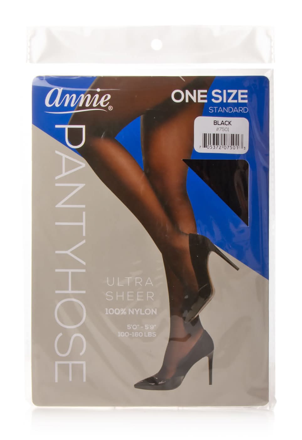 Annie · Medias ultra sheer, Unitalla, negro