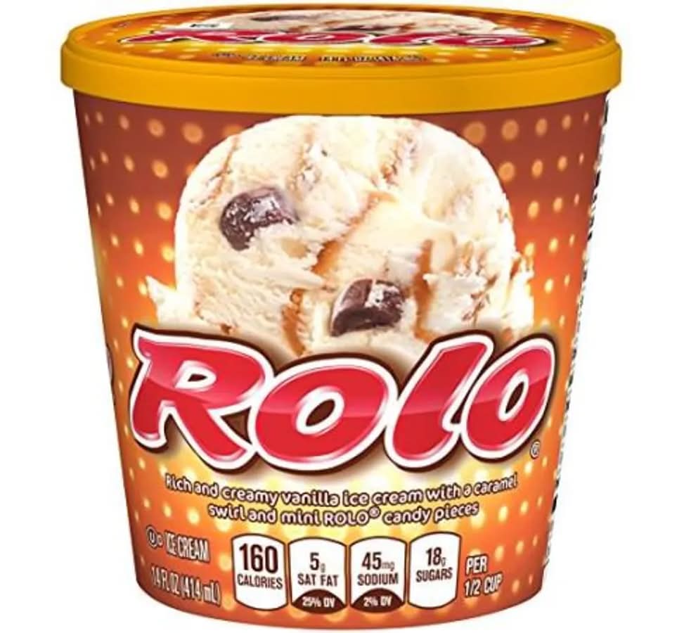 Rolo Rich Creamy Vanilla Ice Cream
