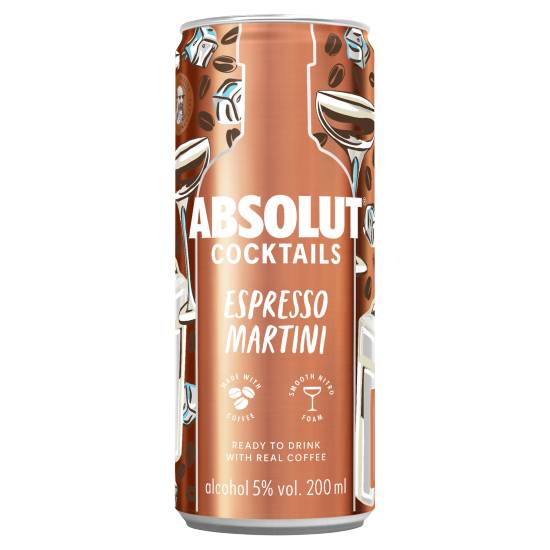 Absolut Cocktails Espresso Martini 200ml