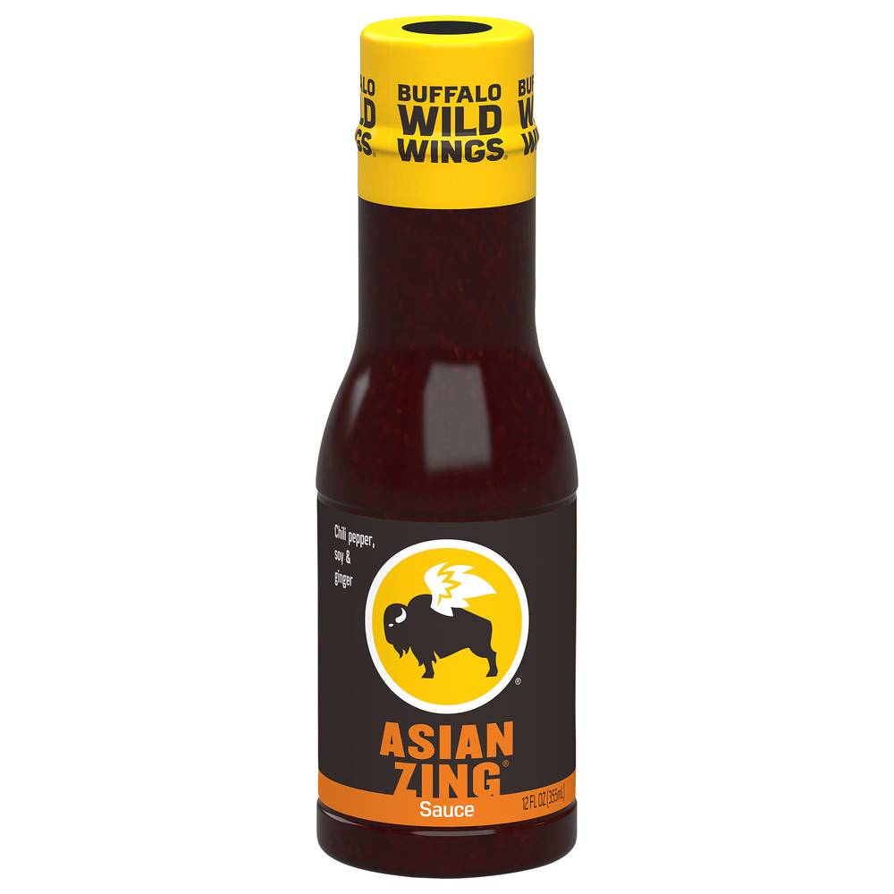 Buffalo Wild Wings Asian Zing Chili Pepper Soy and Ginger Sauce (12 fl oz)