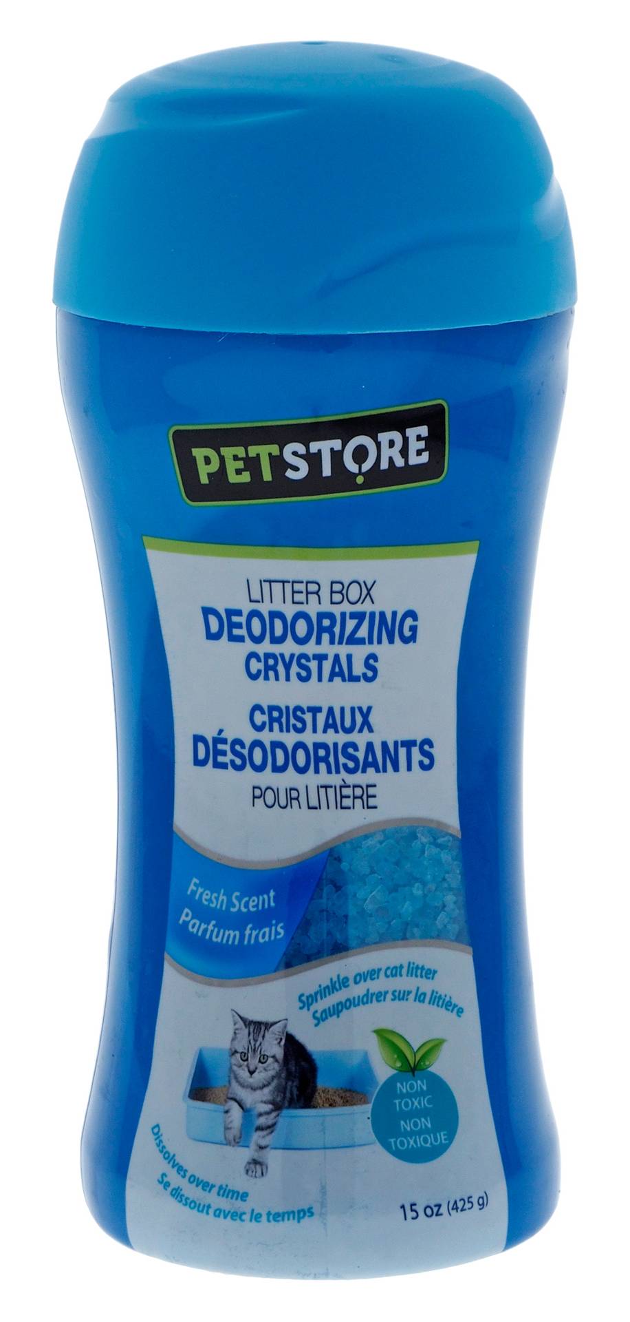 Pet Store Litter Box Deodorizing Crystals, Fresh (425 g)
