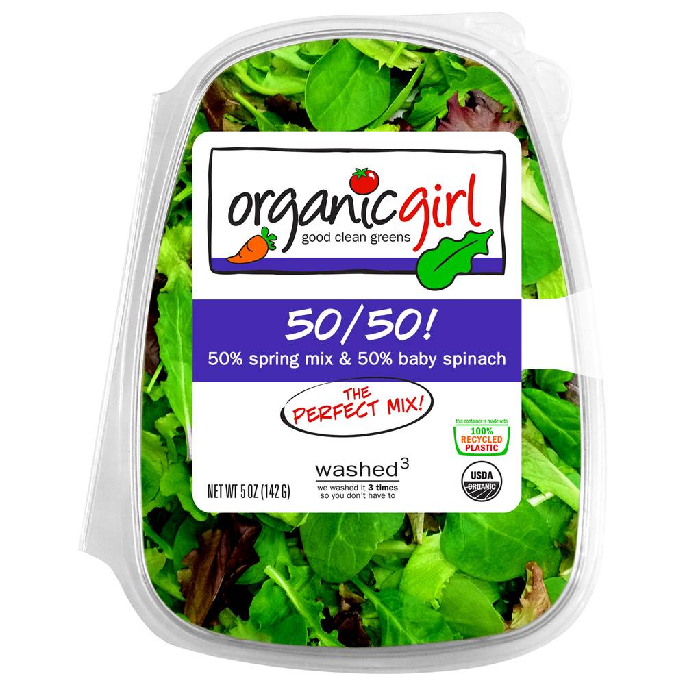 organicgirl Baby Spinach & Spring Mix (5 oz)