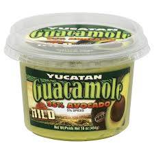 Yucatan - Plain Guacamole Mild - 1 Lb