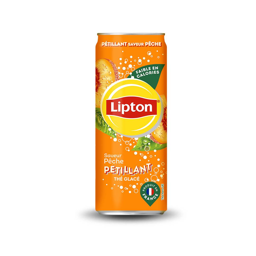 Lipton® Pétillant pêche