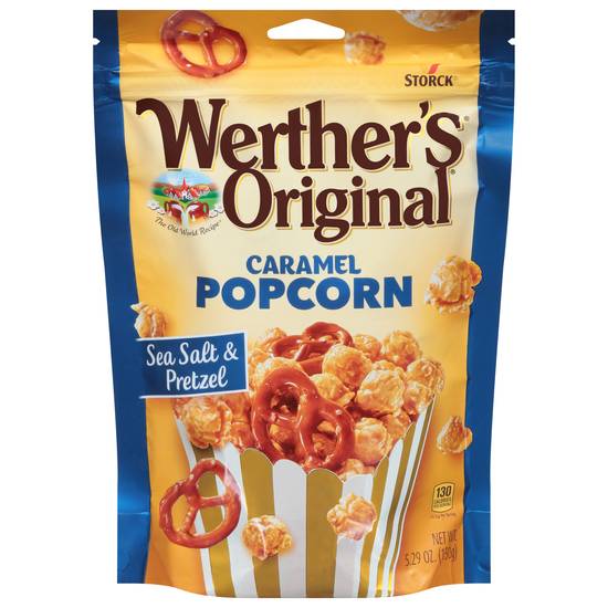 Werther's Original Sea Salt & Pretzel Popcorn (caramel)