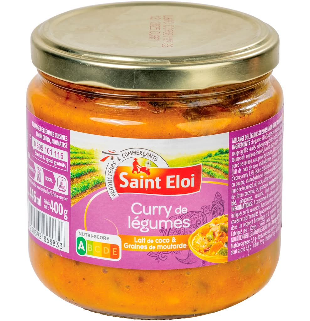 Saint Eloi - Caril de Legumes, 400 g