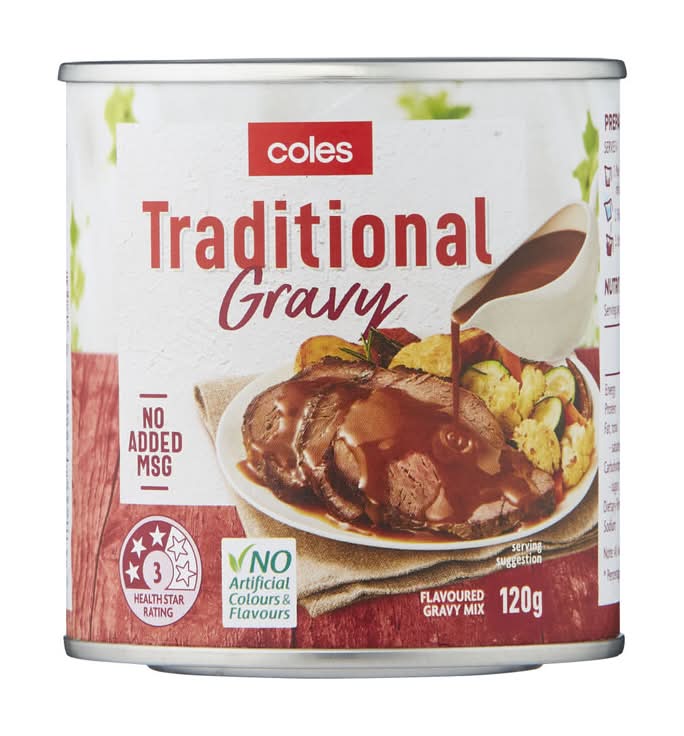 Coles Traditional Gravy (120g)
