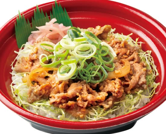 凄いにんにく！塩だれスタミナ丼 “Stamina” rice bowl with extra-garlic salty sauce