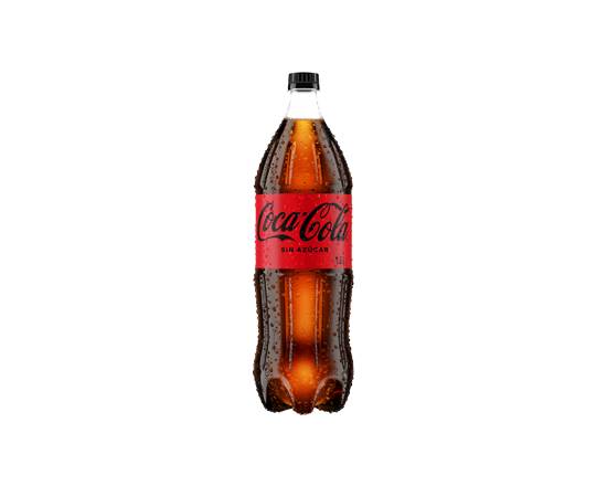 Bebida Gaseosa Coca Cola Sin Azúcar Botella 1.5 l
