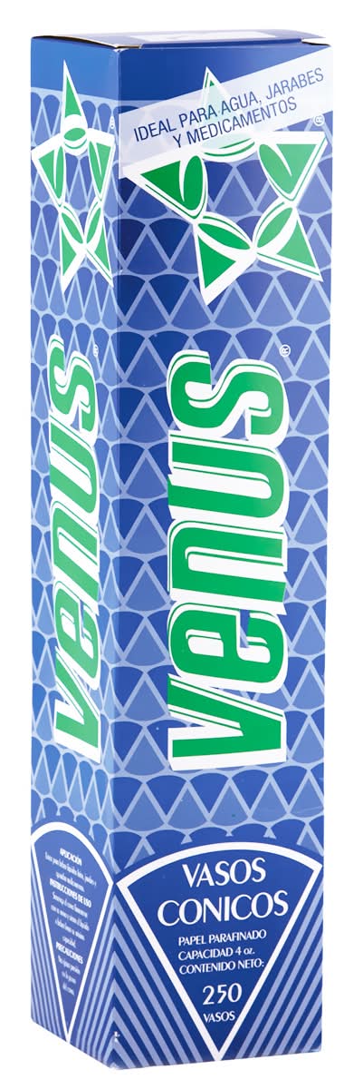 Venus Cups · Vaso cónico papel no.104 (200 g)